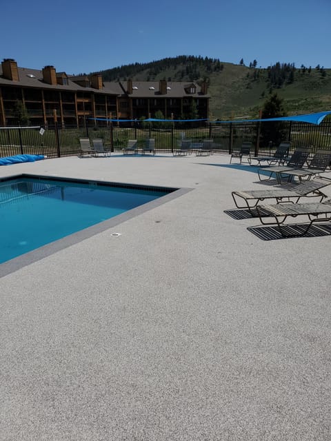 pool with chairs for all