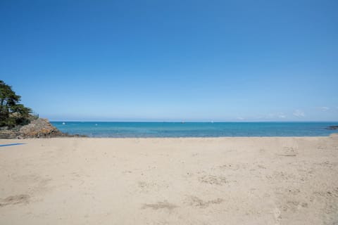 On the beach