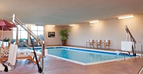 Indoor pool, a heated pool