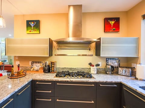 You will Enjoy Fully Stocked Kitchen with a Lake View