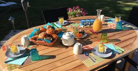 petit dej terrasse