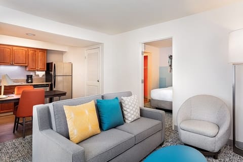 Settle into the sofa and enjoy an open, connected layout.
