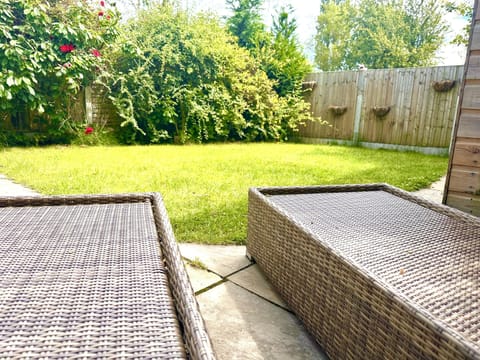 Chill in the sunshine at Tavener Close, Bromborough