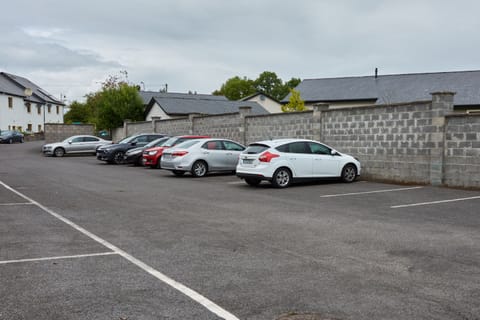 car park at the back of house