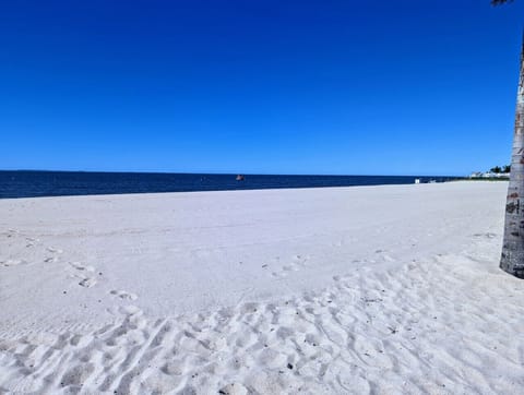 On the beach