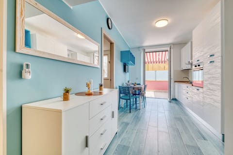 Kitchen and dining area