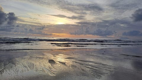 On the beach