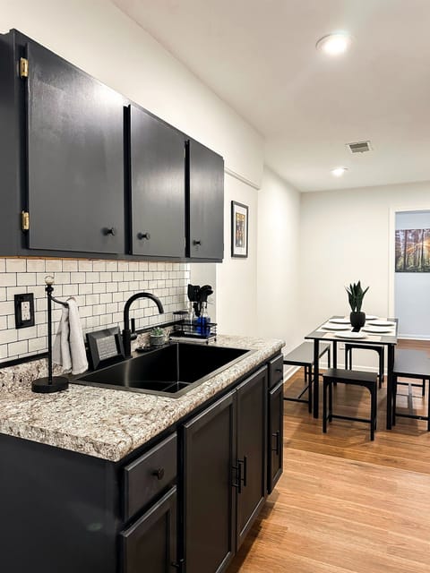 Lower level kitchenette - freshly renovated