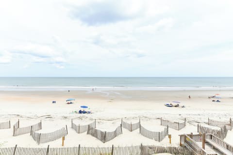 On the beach