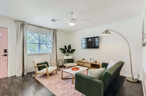 2. A living room designed for relaxation, comfort, and connection.