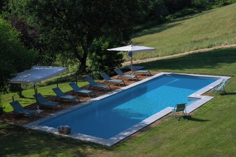 15 meter panoramic pool surrounded by silence.