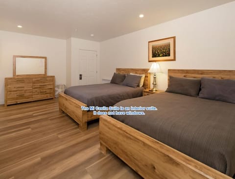 This private two-queen bed with Smart TV and private bathroom is a great spot to sleep, relax and explorer Friday Harbor.
*This unit does not have windows and is an interior unit.