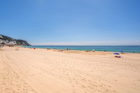 On the beach