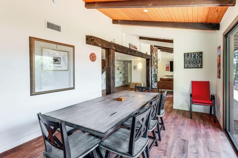 Dining Room | Dishware & Flatware Provided | 1st Floor