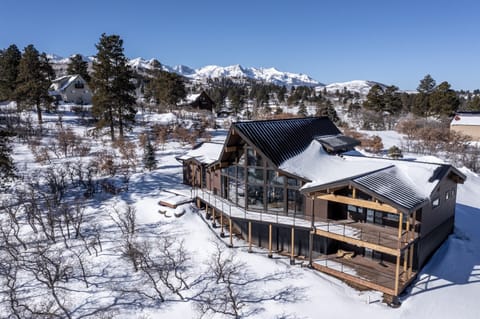 Back of Home in Winter