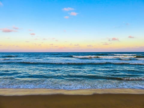 On the beach