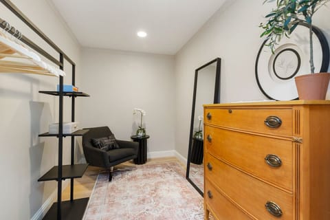 Primary walk in closet