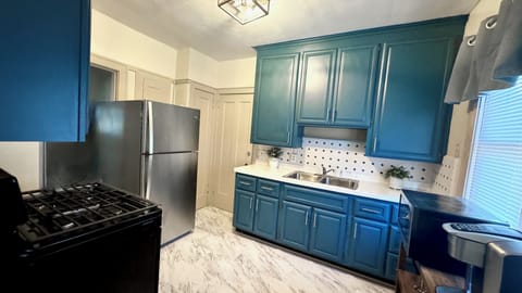 Full kitchen to prepare meals while you're at your home away from home.