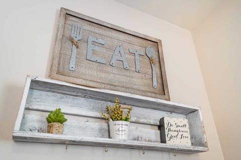 A little greenery and a reminder to find joy in the small things