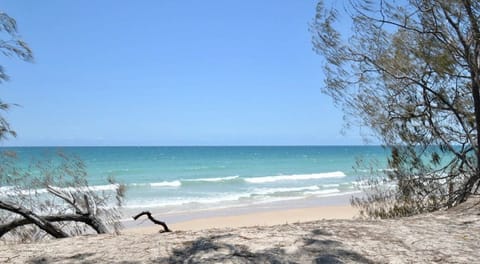 On the beach