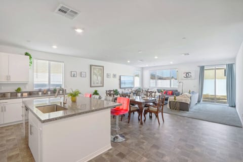 Convenient kitchen, just steps from the living room for easy entertaining!