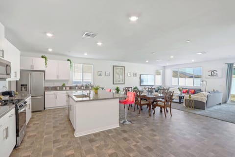 Convenient kitchen, just steps from the living room for easy entertaining!