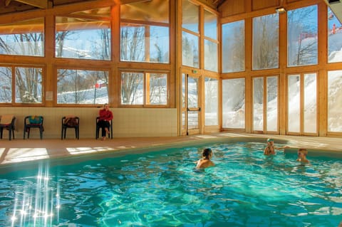 Indoor pool, a heated pool