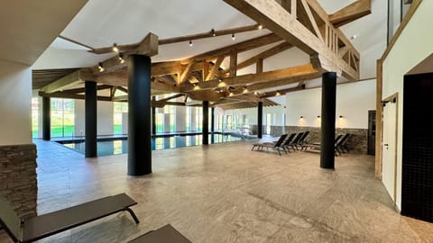 Indoor pool, outdoor pool