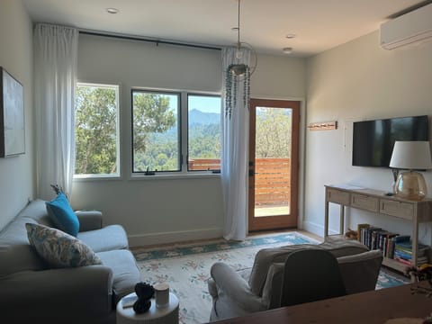Living room as viewed from kitchen