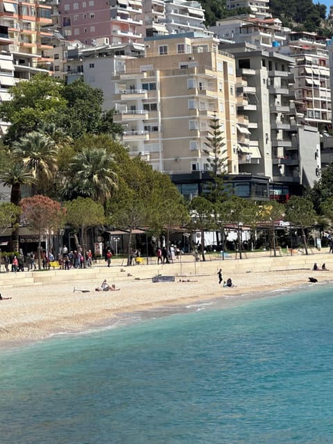 On the beach