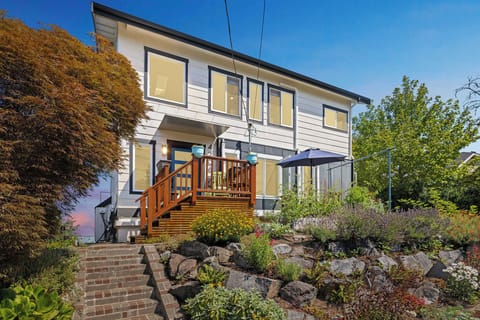 Exterior of the home.