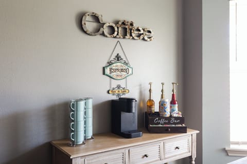 Complimentary coffee