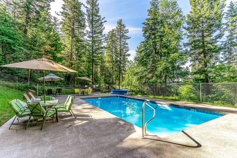 Indoor pool, a heated pool