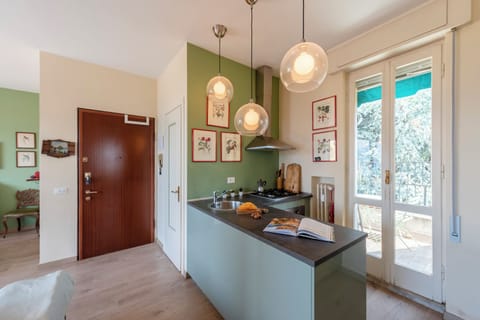 Kitchen and dining area