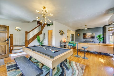 Convertible Pool/Dining Table | Dry Bar