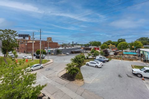 Onsite parking, car charging station