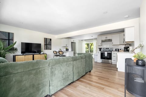 Living Room Open to Kitchen