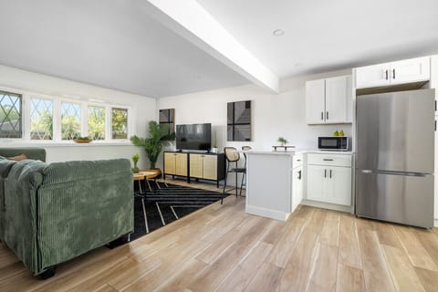 Kitchen Open to Living Room