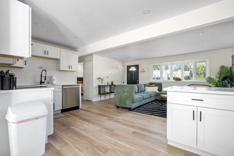 Kitchen Open to Living Room
