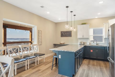 Lake View from the Kitchen