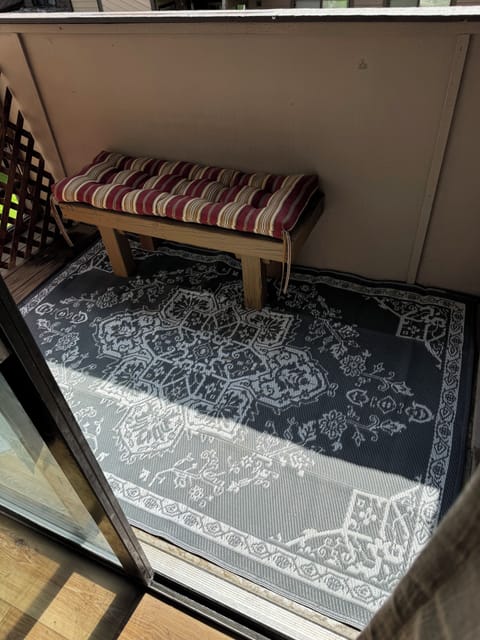 Small outdoor balcony