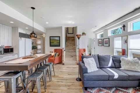 Spacious and inviting, this living room is perfect for unwinding in style and comfort.