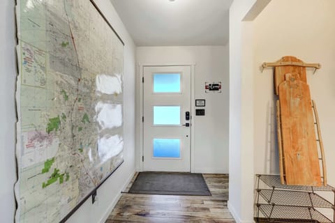 Enter through a charming foyer that welcomes you to your mountain retreat.