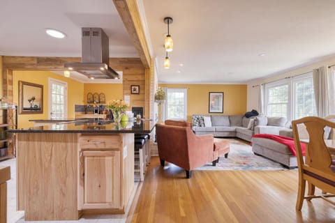 Bright, airy design.