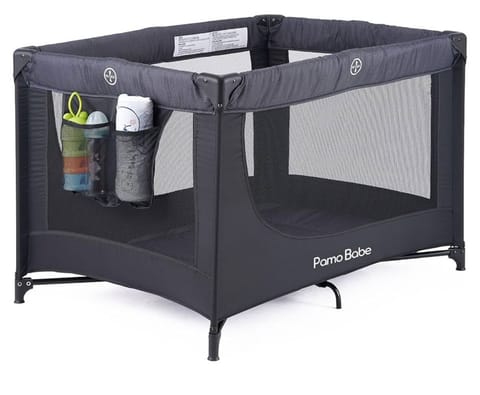 Bedroom #2- Pack N Play with sheet in closet.