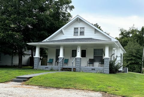 Large front porch to sit and enjoy the neighborhood.