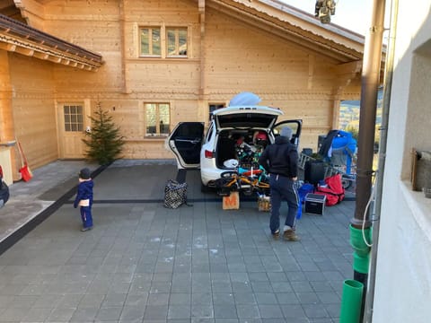 Free parking for apartment