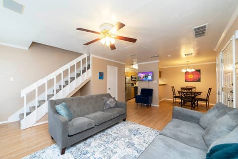 Open concept Living/Dining/Kitchen