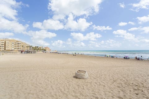 On the beach