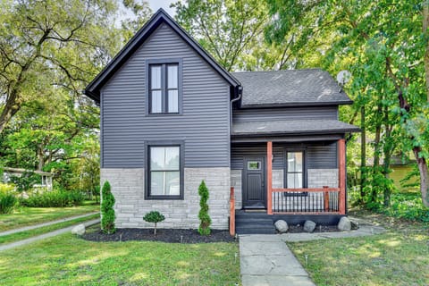 South Bend Vacation Rental | 3BR | 2.5BA | 3 Steps to Enter | 1,624 Sq Ft